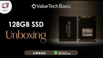 Valuetech 128GB SSD unboxing || Supersonic SSD || VSTL