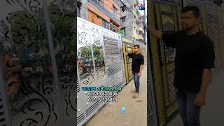 New design sliding gate price in Bangladesh #gate #gatedesign #maingate #irongate #infobd #shorts
