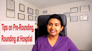 Pre-Rounding & Rounding at Hospital - Attending Physician's #TIPS #img #residency Wealth