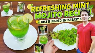 Mint Mojito Reciep By Ijaz Ansari Restaurant Style Tails Recipe Summer Drinks Recipes