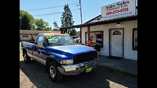 1997 Dodge Ram 2500 Cummins Diesel - Auto Sales Unlimited