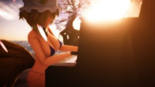 MMD R18 Touho Ran Yakumo Moonlight Sonata