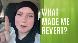 What Made Me Revert?