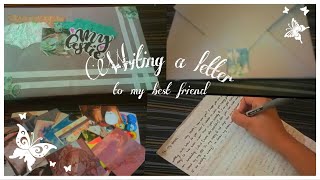 Write a letter with me~ ||  Vintage Envelope tutorial