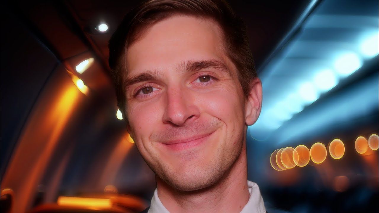 ASMR | Ваш парень-стюардесса заботится о вас ✈️💙 (Тихий голос)