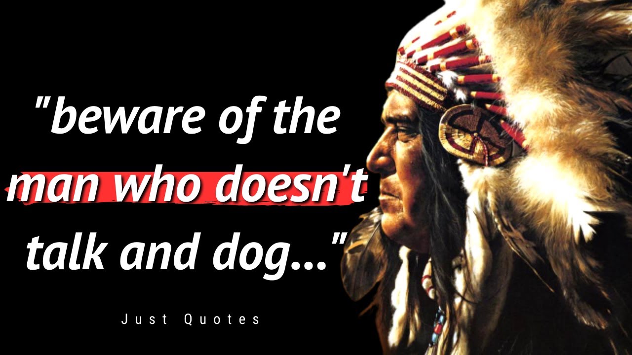These Native American Proverbs Are Life Changing | quotes channels ...