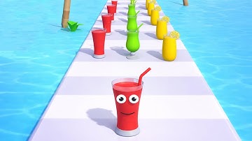 Juice Run - Gameplay Walkthrough - All Levels (IOS, Android)