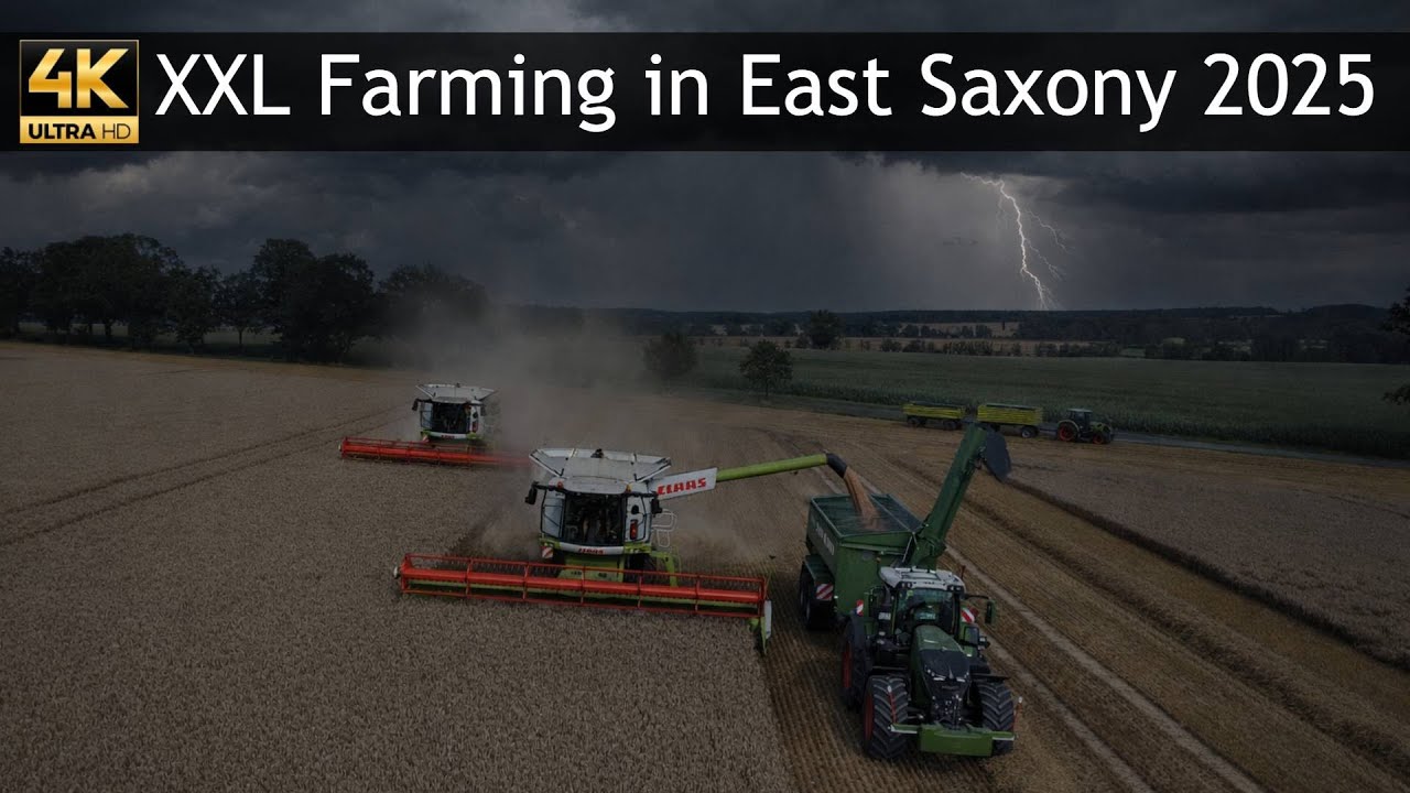 🇩🇪 XXL Farming in East Saxony | Germany | Best of Agriculture 2025 | 4 K | Agrarpix Bautzen 🇩🇪