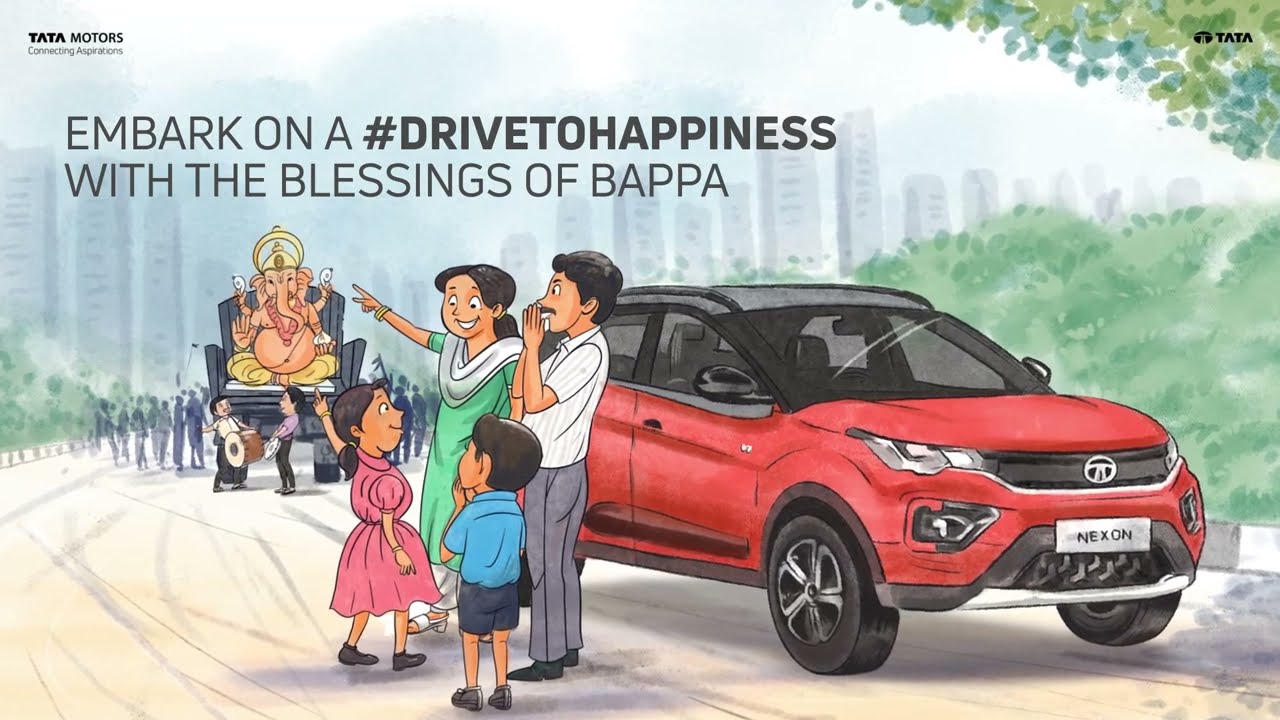 Welcome the Celebrations of Ganesh Chaturthi \u0026 #DriveToHappiness with Tata Motors Passenger Vehicles