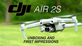 DJI's BEST SELF FLYING Beginners Drone? - DJI Air 2S - Unboxing and First Impressions w/ 4K Footage