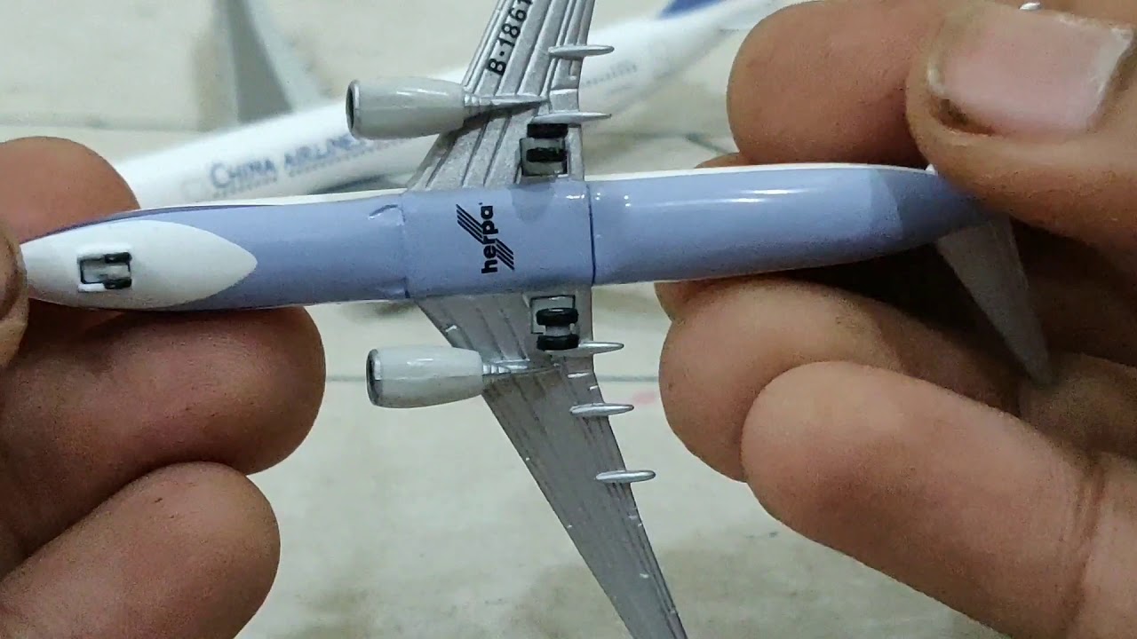 Unboxing 31 Herpa 1 500 China Airlines B737 800 A330 300 B747 