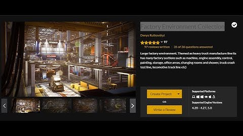 Factory Environment Collection Denys Rutkovskyi #ue5 #epiclauncher