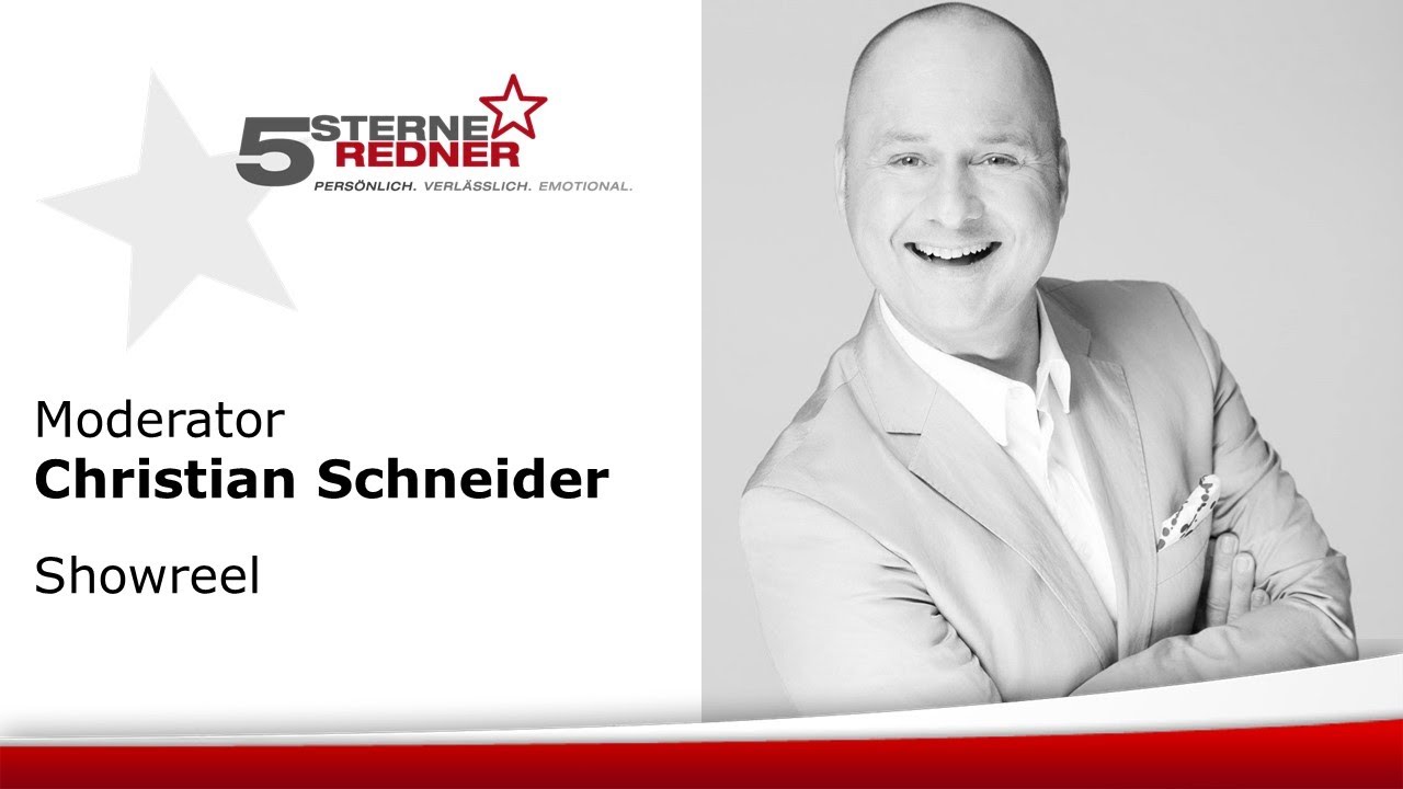 Christian Schneider Moderator
