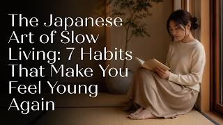 The Japanese Art of Slow Living: 7 Habits That Make You Feel Young Again