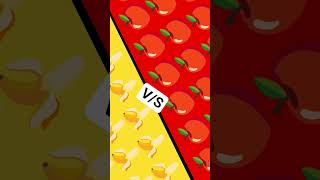 banane vs pomme