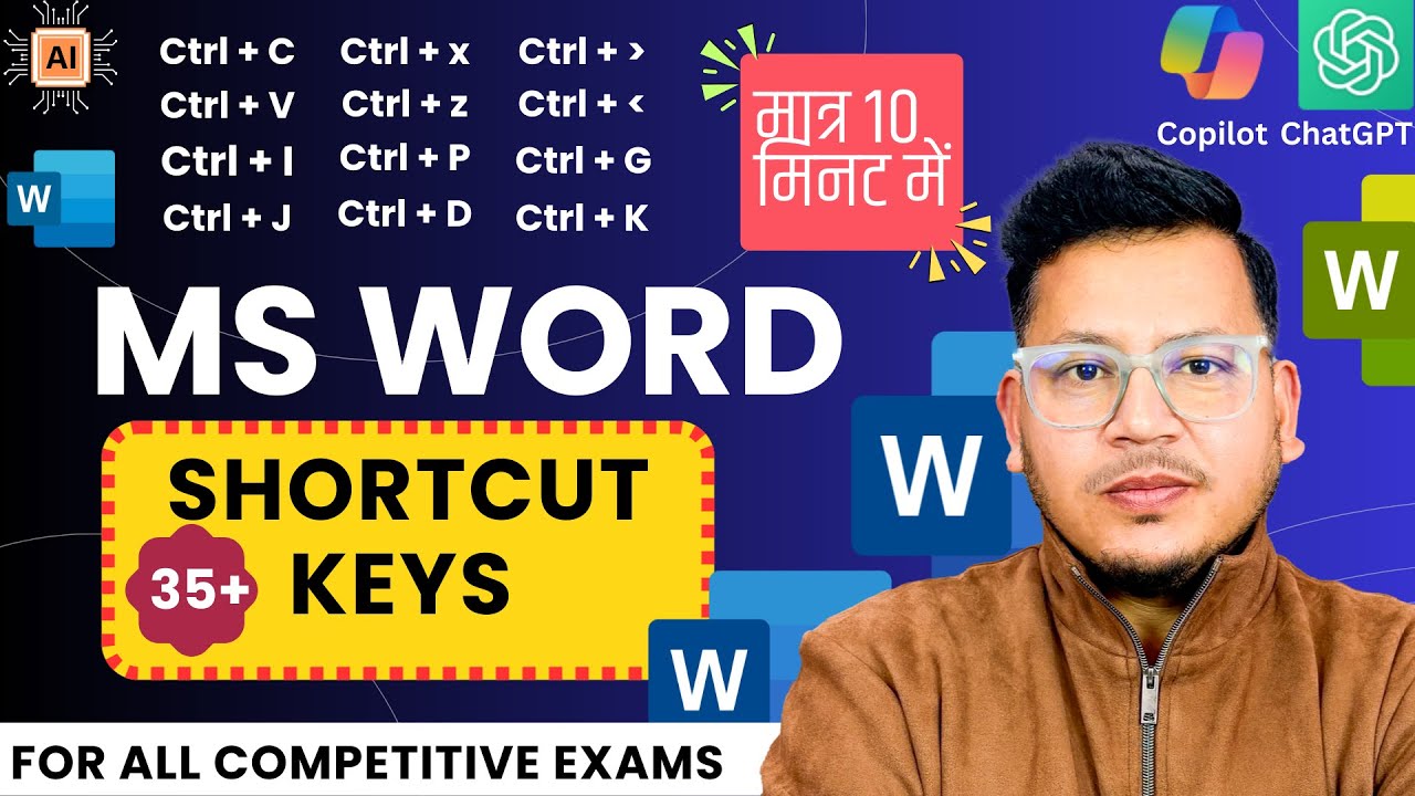 Top MS Word Shortcut Keys 2026 | Work Faster & Save Time | Beginner Friendly