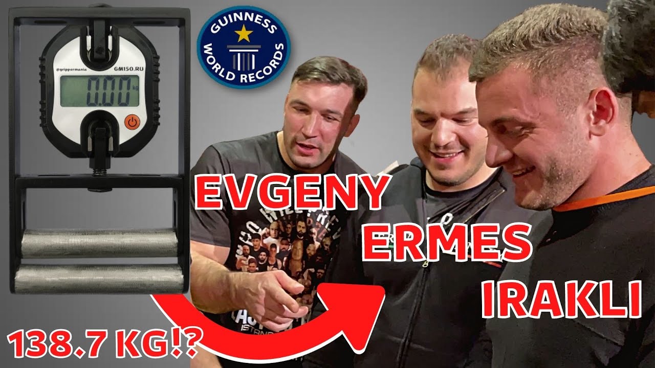 Армрестлеры проверяют свою силу хвата - EAST vs WEST VLOG 3