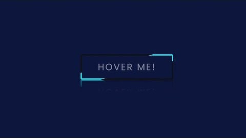 Creating a button with border animation and glowing hover effect using HTML and CSS
