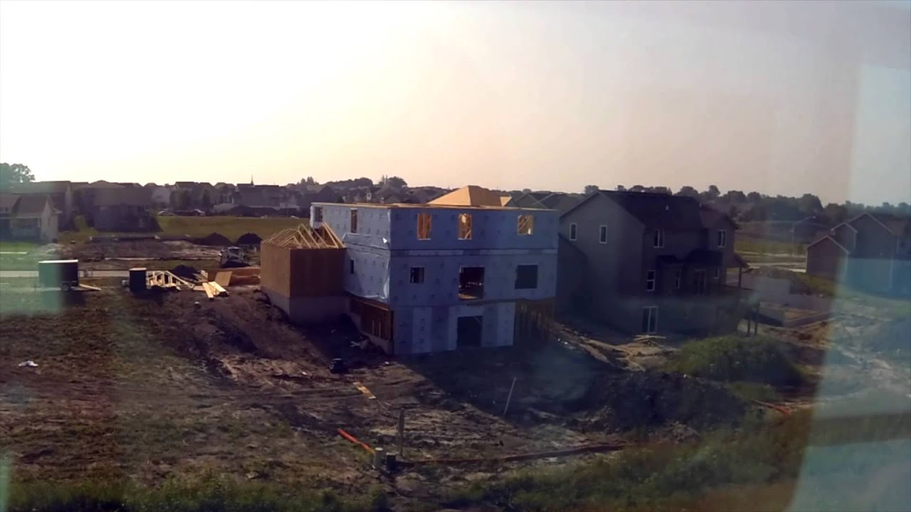 New Home Build Timelapse. Waukee, Iowa Glynn Village. August 2015