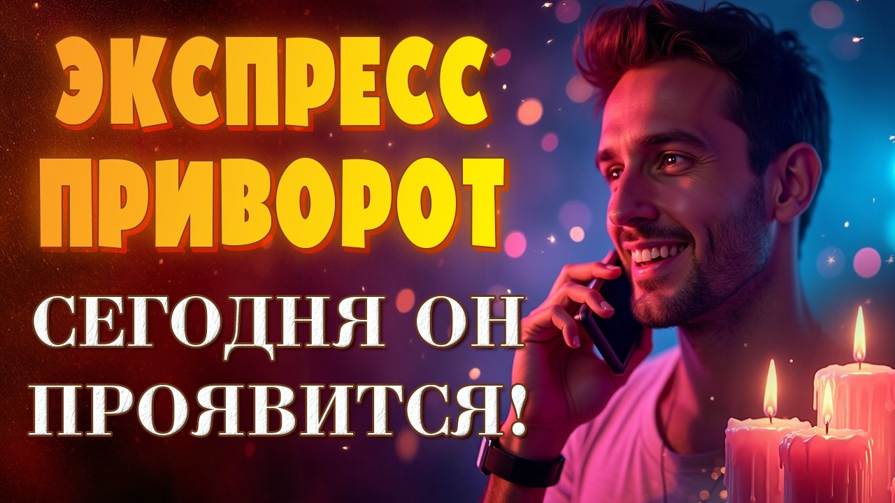 ❤️ОН НЕ ВЫДЕРЖИТ И ПРОЯВИТСЯ ЧЕРЕЗ 1 МИНУТУ! БЫСТРЫЙ ПРИВОРОТ