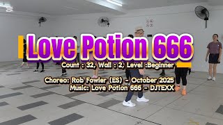 Love Potion 666 - Line Dance 
