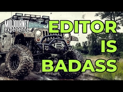 The New Midjourney Editor is Badass