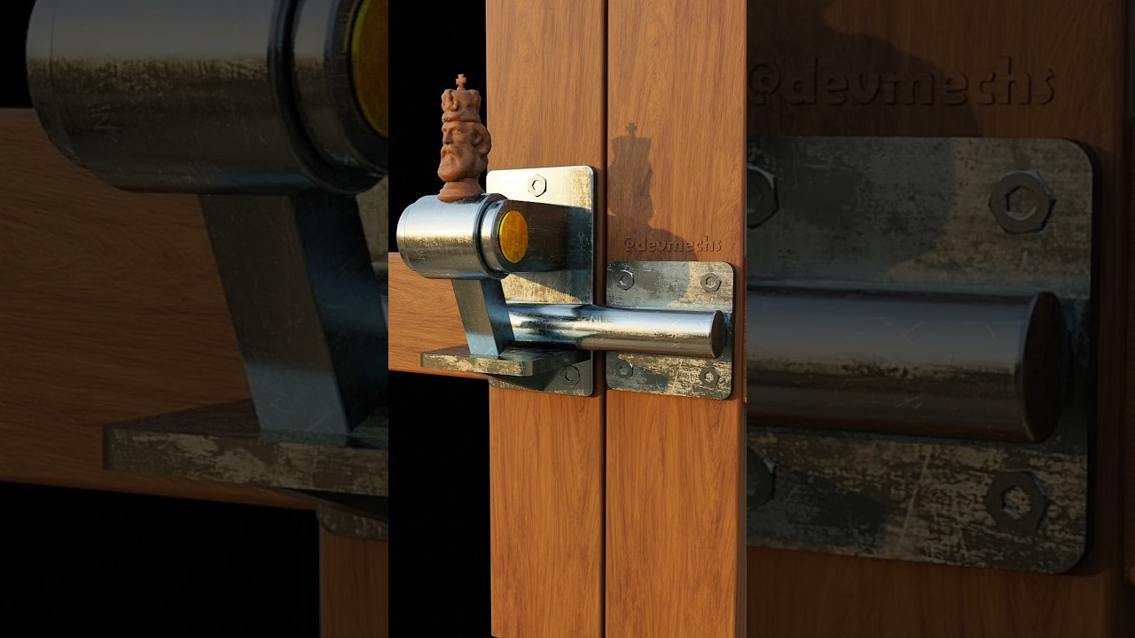 Automatic Swing Gate Latch Design 