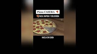 CÓMO HACER PIZZA CASERA – MASA PARA PIZZA