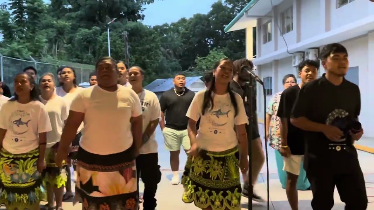 COM-FSM Choir Performance | Honoring Golden West Humanitarian Group in Pohnpei