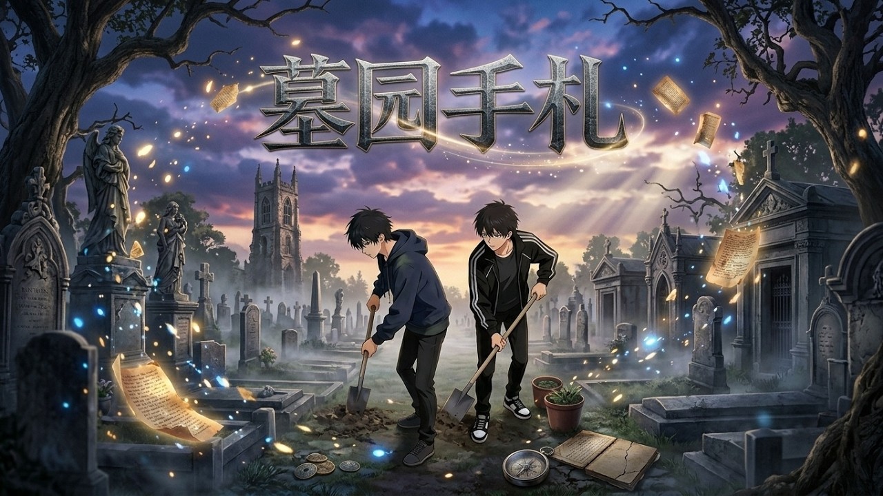 AI短劇《墓園手札》：生死輪迴的宿命之戀