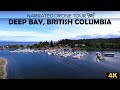 🛩️ Deep Bay, British Columbia  🚁🌊4K Drone