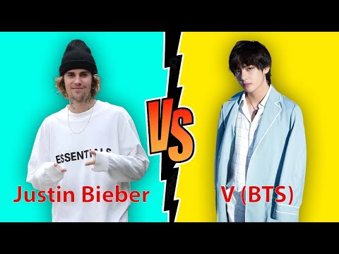 Justin Bieber Vs V (BTS) Transformation ★ Who Do You Like More?