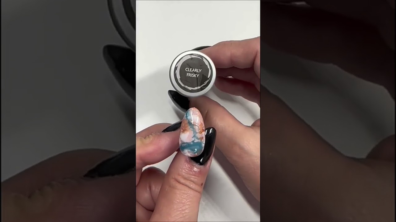 Marble NailArt Using A Stamper
