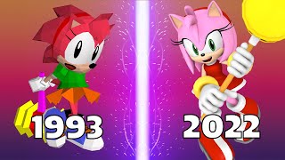 Amy Rose PowerUP Evolution 1993-2022