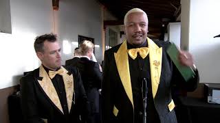 Oscars 2021- Travon Free and Martin Desmond Roe Backstage | ScreenSlam
