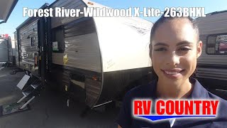 New 21 Forest River Rv Wildwood X Lite 263bhxl Travel Trailer At Rv Country Mt Vernon Wa