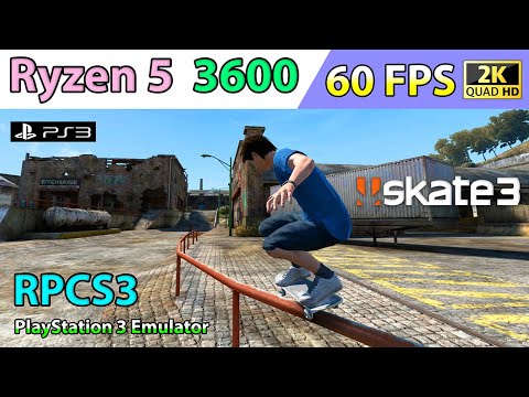 RPCS3 (PS3 Emulator) - Skate Now Playable! (4k Gameplay) : r/pcgaming