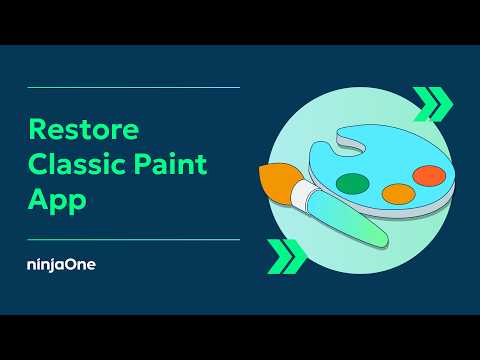 How to Restore the Classic Paint App in Windows 11 (w/ SCREEN RECORDING)