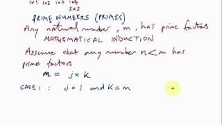 Numeracy 5 - prime factors: a proof by induction