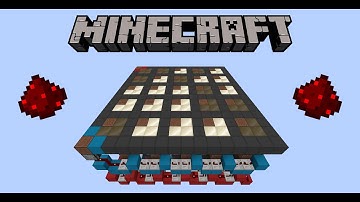 Redstone Minecraft Minigame : Lights Out