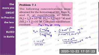 Chemical and Ionic Equilibrium Part 2