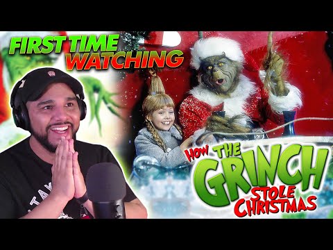 *JIM CARREY IS A LEGEND* How The Grinch Stole Christmas (2000) FIRST TIME WATCHING MOVIE REACTION