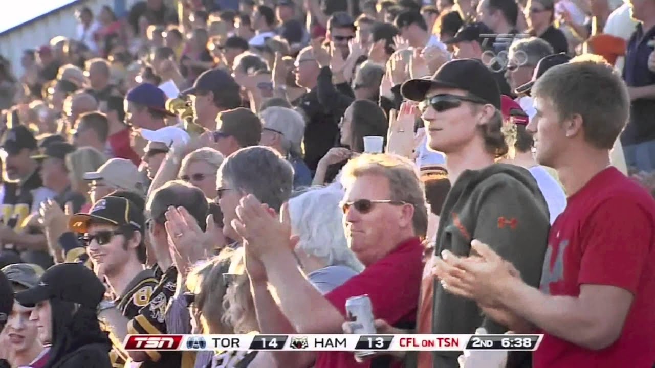 Henry Burris 75 yard touchdown pass to Chris Williams - June 13, 2012