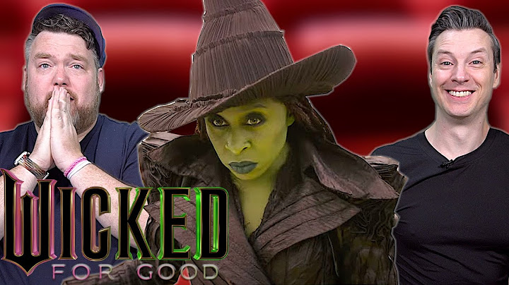 Off To Take Down the Wizard!!! - Wicked For Good Trailer Reaction