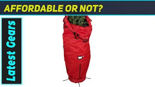 Best Upright Christmas Tree Storage Bag? Red Storage Bag Tested!