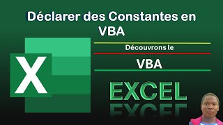 Créer vos Types de Variables et déclarer les constantes en VBA - v4