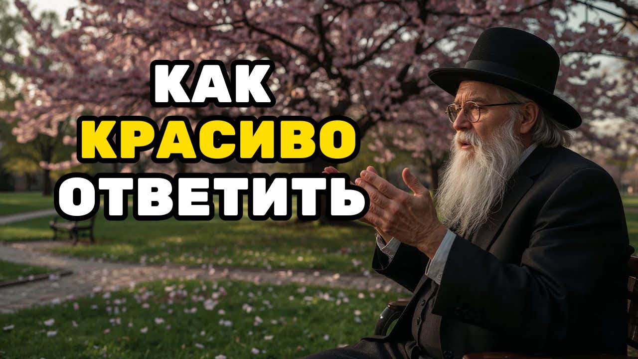 Как быстро и разумно поставить любого человека на своё место! Древняя еврейская мудрость.»