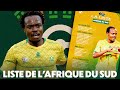 Liste des bafana bafana de lafrique du sud sans lyle foster