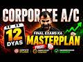 corporate accounts 12 dyas study plan ||bcom class ||du ||sol ||ncweb ||regular || bcom hons  ||