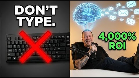 Email = 4,000% ROI. Here Is The "Lazy" Way To Write Them With AI